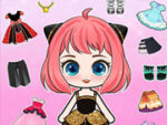 Bábika Chibi Oblečte sa vlastnými rukami